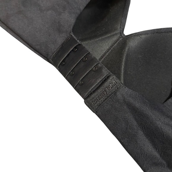 Tommy John Bra 38D Second Skin Lightly Lined Wireless Black Lace‎ New - Picture 4 of 5